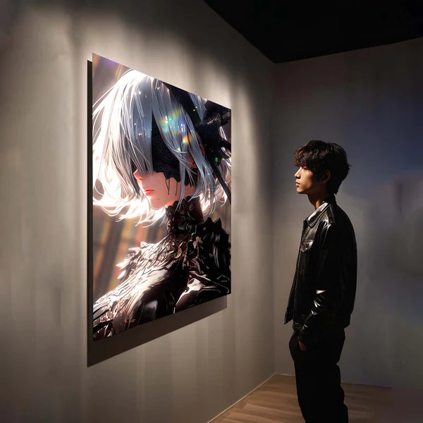 2B CHROMA -Artwork HD Shining Metal Poster