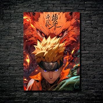 Naruto maudit – Affiche HD Shining Metal