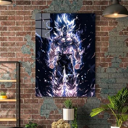 Invincible Goku -  HD Shining Metal Poster