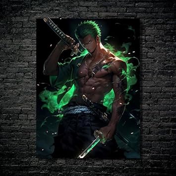 Green Blade- HD Shining Metal Poster