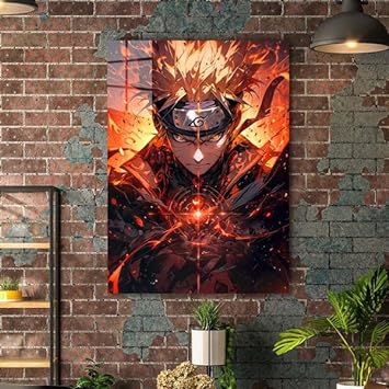 Naruto Uzumaki Sage- HD Shining Metal Poster