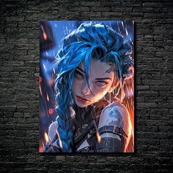 Jinx Dramatic- HD Shining Metal Poster