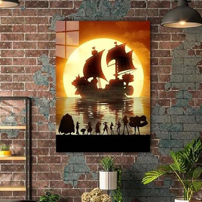 Sunrise Beach Sunny-  HD Shining Metal Poster