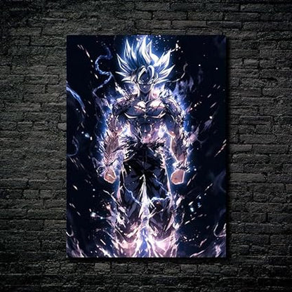 Invincible Goku -  HD Shining Metal Poster