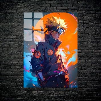 Naruto - HD Shining Metal Poster