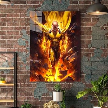 Onepunch Man- HD Shining Metal Poster