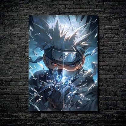 Kakashi_1 - HD Shining Metal Poster