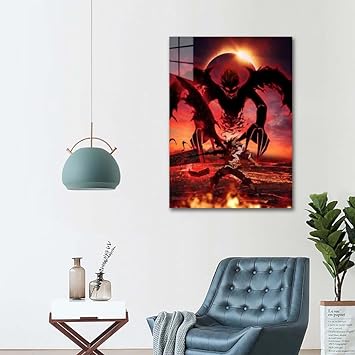 Magma- HD Shining Metal Poster