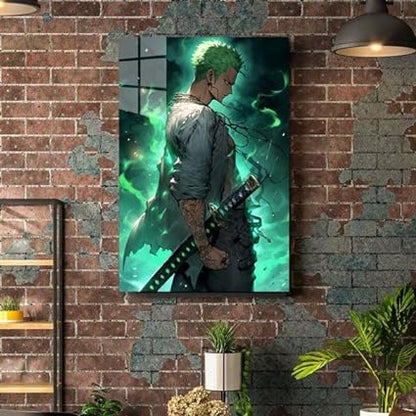 Roronoa Zoro 2- HD Shining Metal Poster