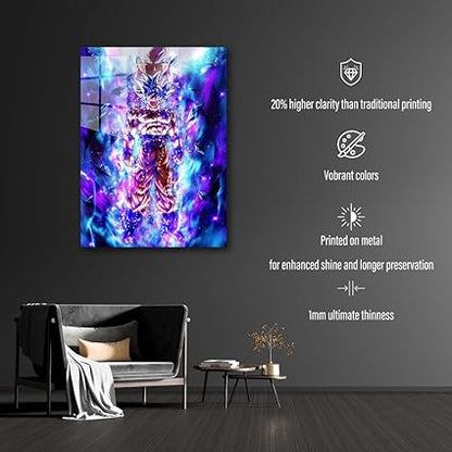 Goku Dragon Ball 7  HD Shining Metal Poster