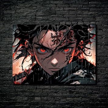 Tanjiro War- HD Shining Metal Poster