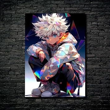 Colorful Killua- HD Shining Metal Poster