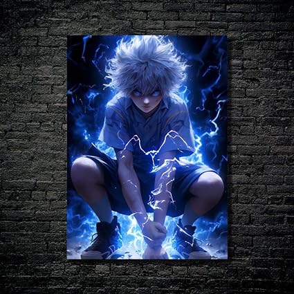 Thunder Killua-Obra de arte 