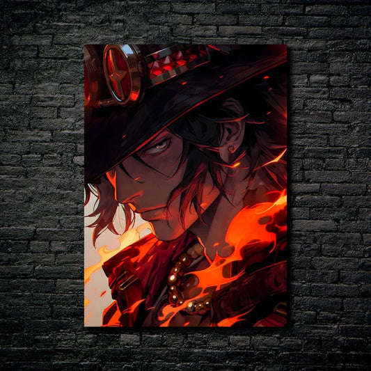 B00048-Ace's Fierce - HD Shining Metal Poster