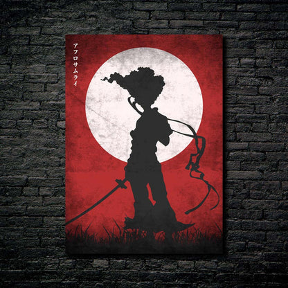 Afro BS-Artwork HD Shining Metal Poster