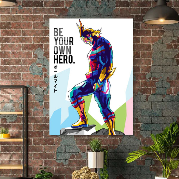 All Might Quote-Artwork 