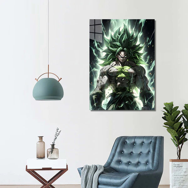 BROLY SAIYAN LEGEND- HD Shining Metal Poster