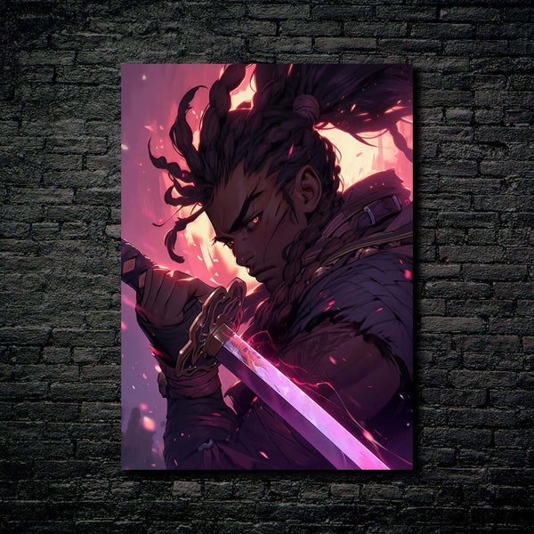 Black Yasuo-Obra de arte 