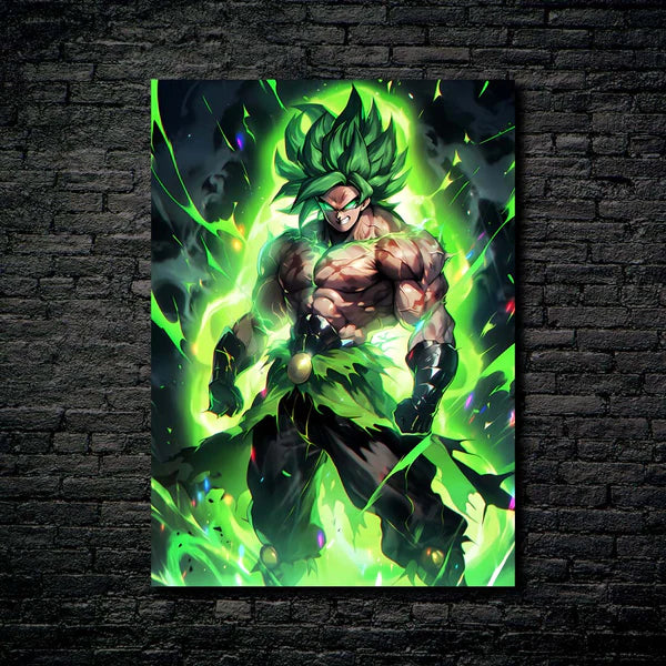 Broly- HD Shining Metal Poster