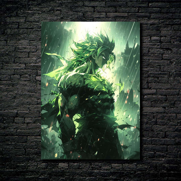 Broly The Legendary Super Saiyan Wallpaper - HD Shining Metal Poster