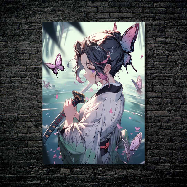 DemonSlayer｜Shinobu- HD Shining Metal Poster