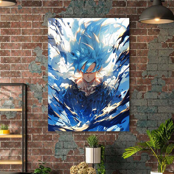 Dragon Ball Blue Wing-4- HD Shining Metal Poster