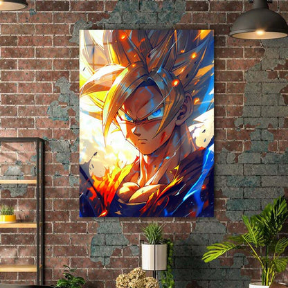 Dragon Ball Chapter of Wrath- HD Shining Metal Poster