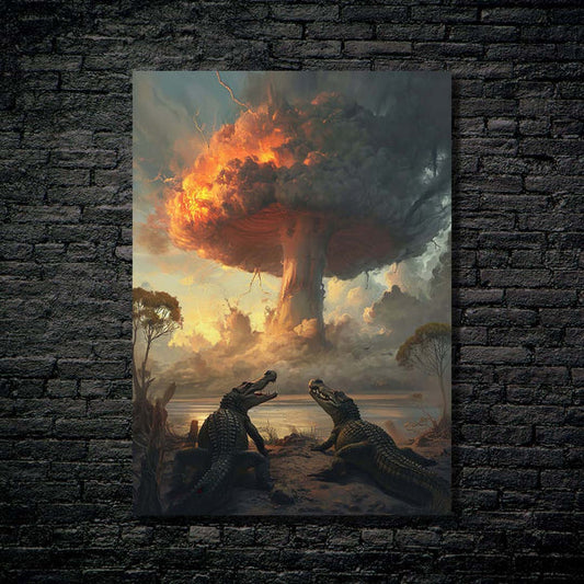 Explosion of Nature- HD Shining Metal Poster