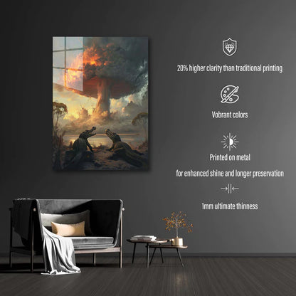 Explosion of Nature- HD Shining Metal Poster