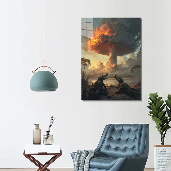 Explosion of Nature- HD Shining Metal Poster