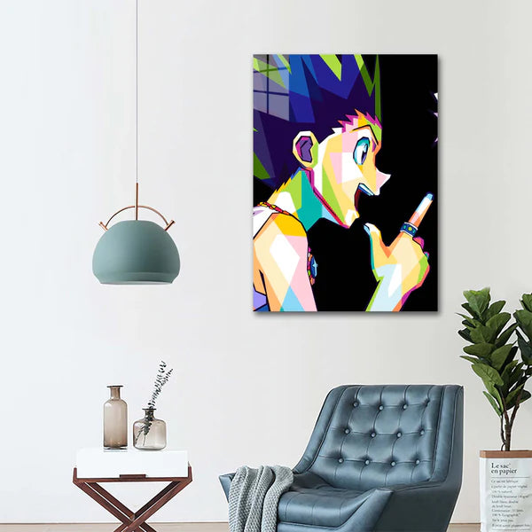 Gon Killua 1- HD Shining Metal Poster