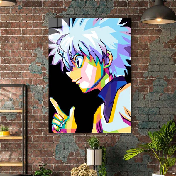 Gon Killua 2- HD Shining Metal Poster