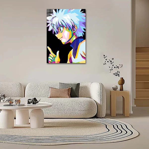 Gon Killua 2- HD Shining Metal Poster