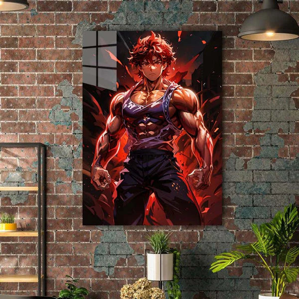 Grappler- HD Shining Metal Poster