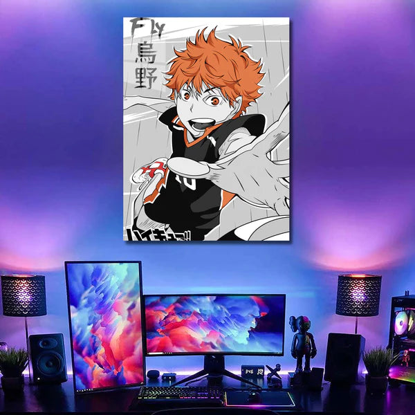 Haikyu!- HD Shining Metal Poster