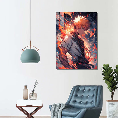 Ichigo - Bleach- HD Shining Metal Poster