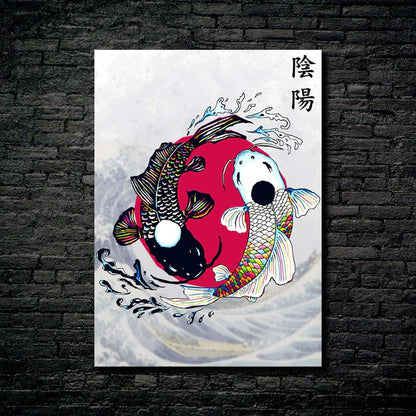 Koi Yin Yang-Artwork