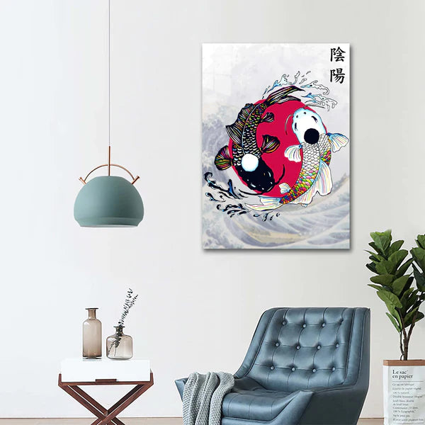 Koi Yin Yang-Artwork