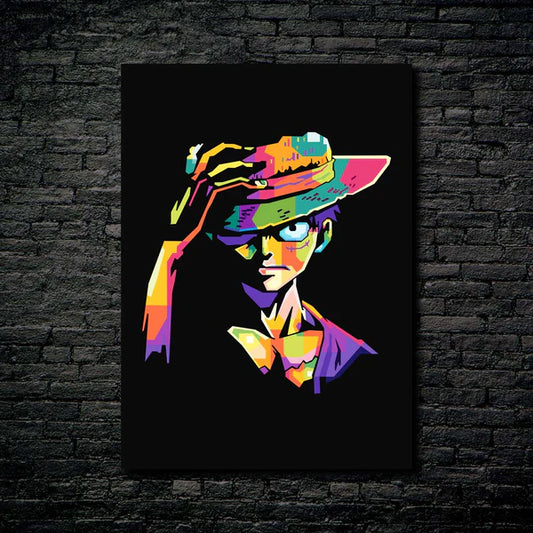 Luffy Wpap Art-Artwork 