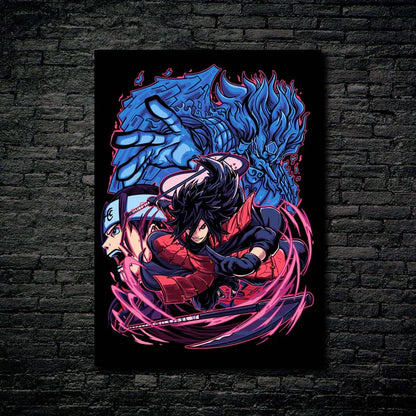 Madara Susanoo- HD Shining Metal Poster