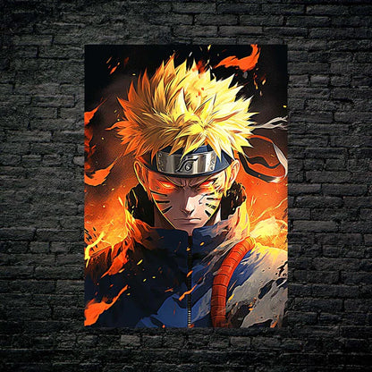 Naruto fire eyes-Artwork