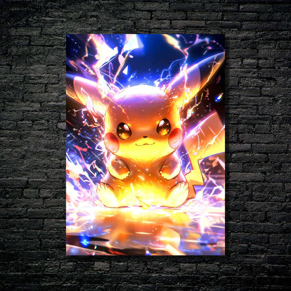 Póster lindo de Pikachu 