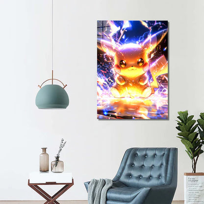 Póster lindo de Pikachu 