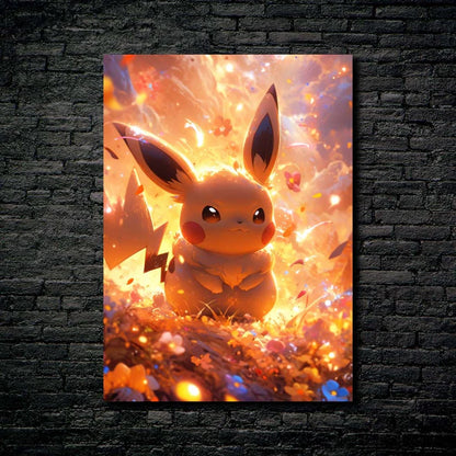 Copia de pichachu con charizard Pokemon-Artwork 