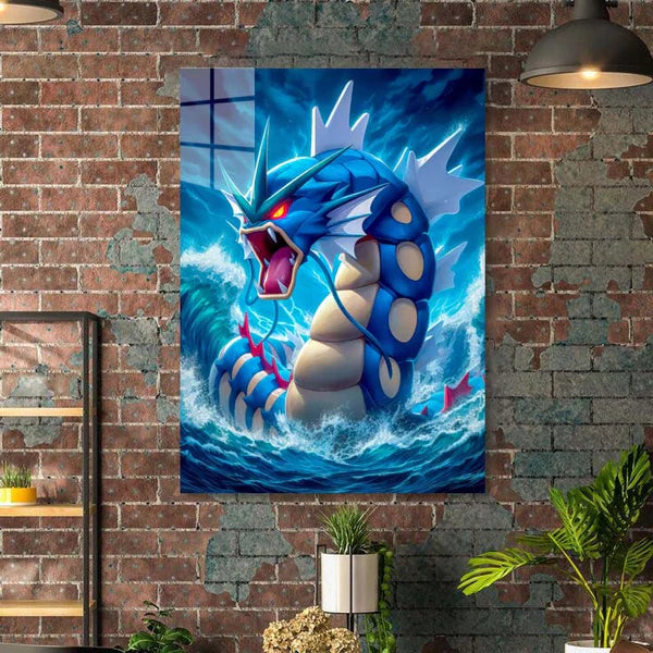 Pokemon Gyarados-Obra de arte 