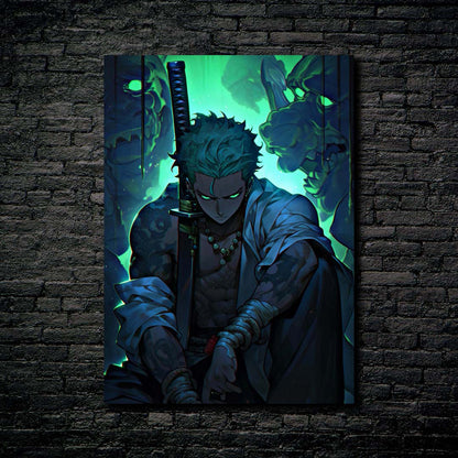 Roronoa Zoro de One Piece-Artwork 