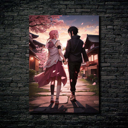 Sakura and sasuke-1-Artwork