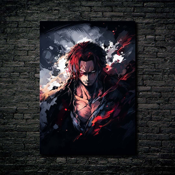 Shanks - Emperador Haki - Obra de arte 