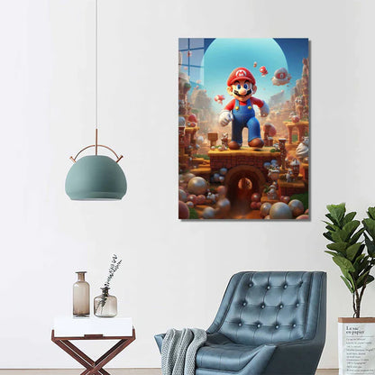 mario y luigi-Obra de arte 