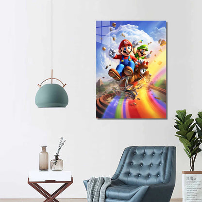 mario y luigi-Obra de arte 